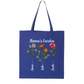 Personalized Mama & Grandma Tote Bag with Kids Names – Birth Month Flower Mother’s Day Canvas Bag, Nana’s Garden Tote