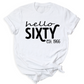 Hello Sixty Vintage 1966 Shirt – 60th Birthday Gift Tee