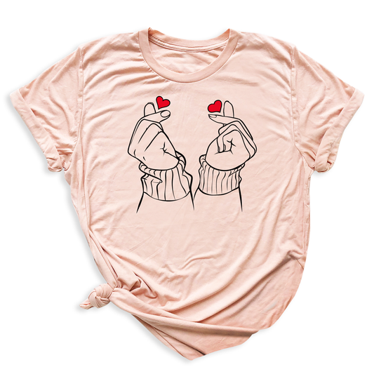 korean couple love shirt