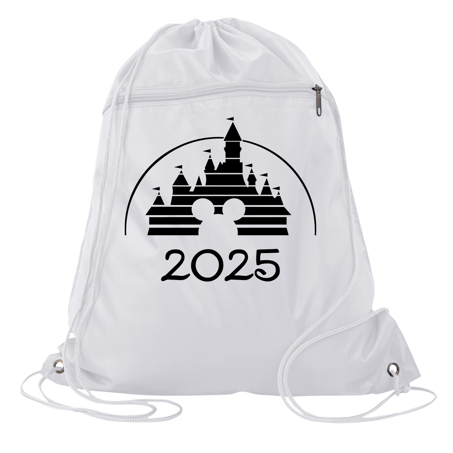 2025 Disney Trip Drawstring Bag – Disneyland & Disney World Backpack