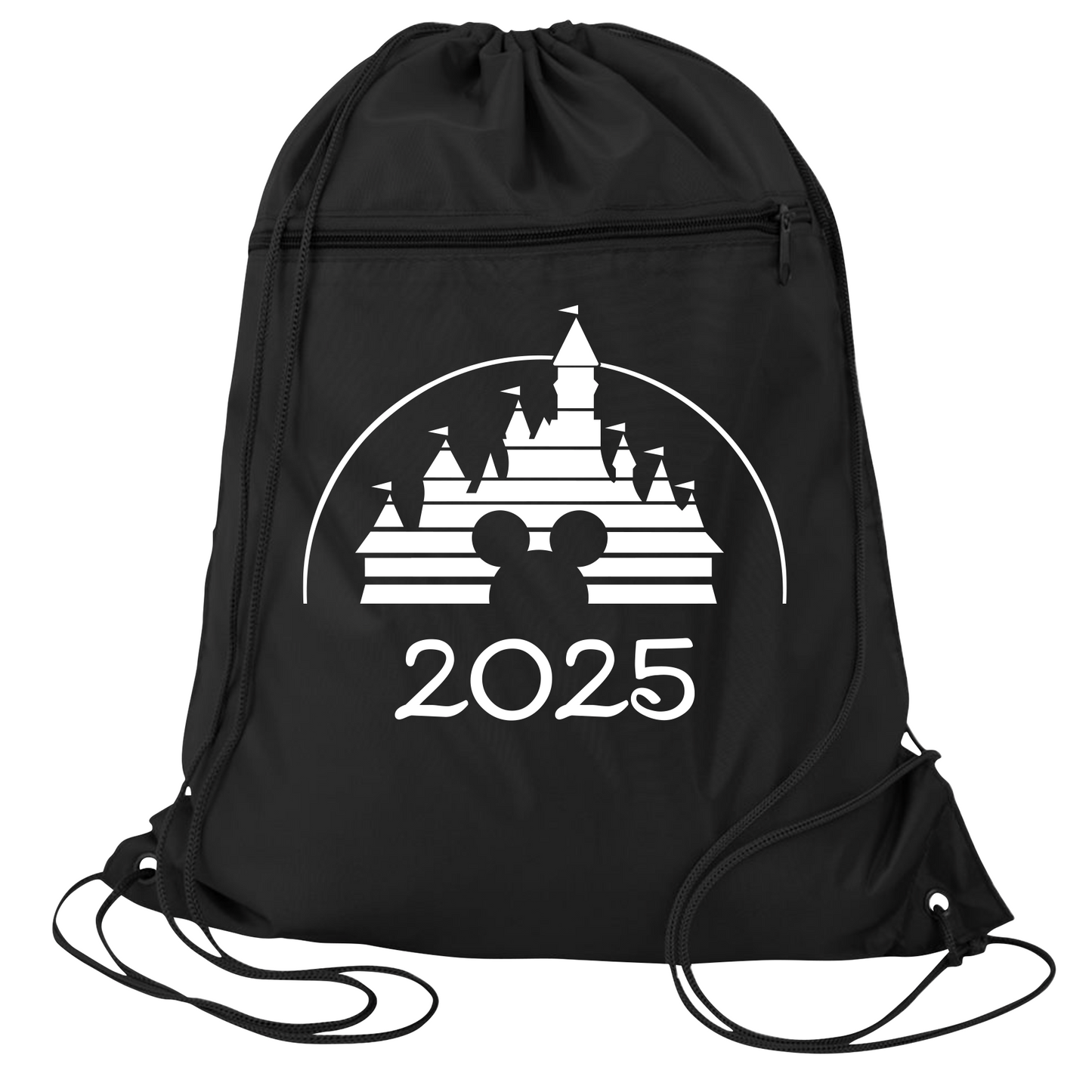 2025 Disney Trip Drawstring Bag – Disneyland & Disney World Backpack
