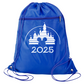 2025 Disney Trip Drawstring Bag – Disneyland & Disney World Backpack