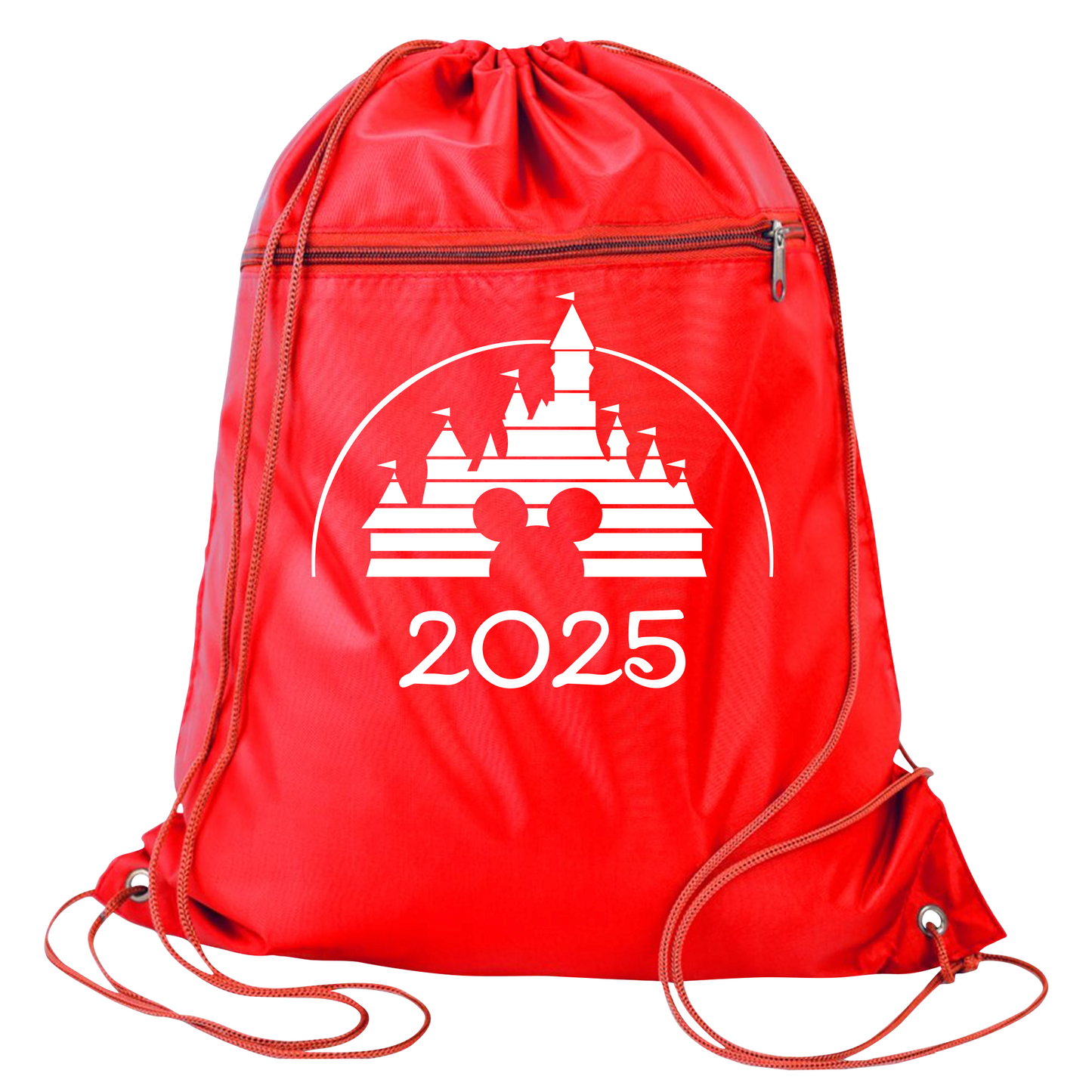 2025 Disney Trip Drawstring Bag – Disneyland & Disney World Backpack