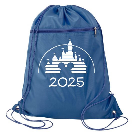 2025 Disney Trip Drawstring Bag – Disneyland & Disney World Backpack