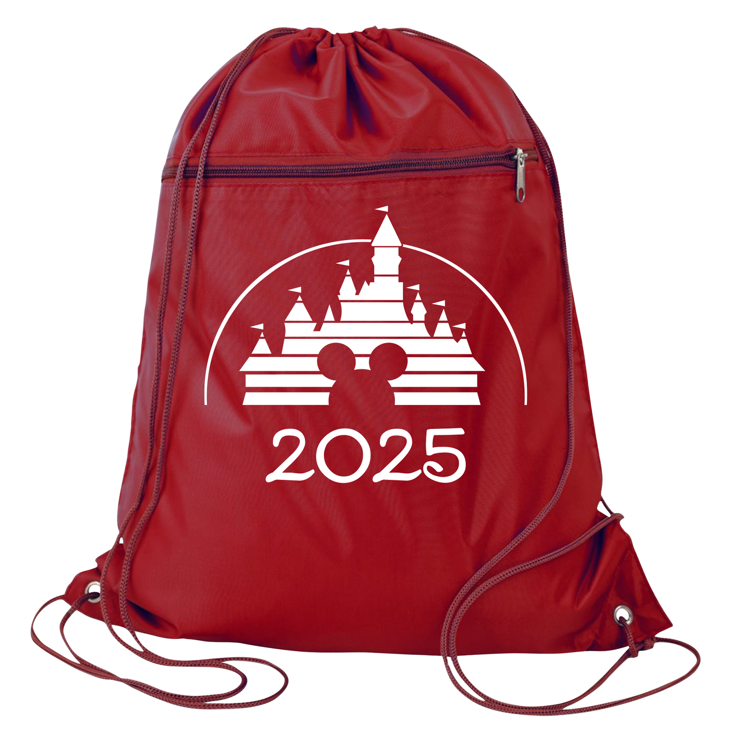 2025 Disney Trip Drawstring Bag – Disneyland & Disney World Backpack