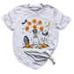 Halloween Skeleton Shirt – Pumpkin Face Tee | Funny Spooky Season Shirt
