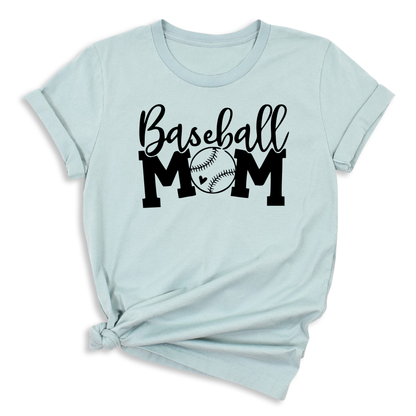 Cute  Baseball Mom Shirt