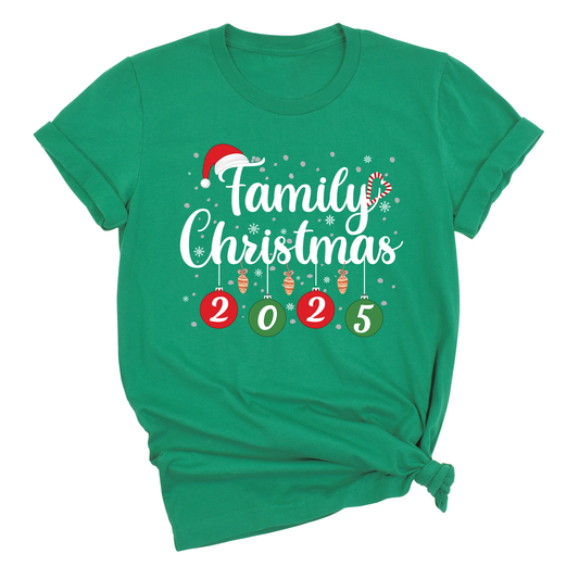 Christmas Family 2025 Crew Shirt – Matching Holiday Group Tee