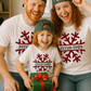 Custom Christmas Snowflake Shirts | Matching Family Holiday Tees