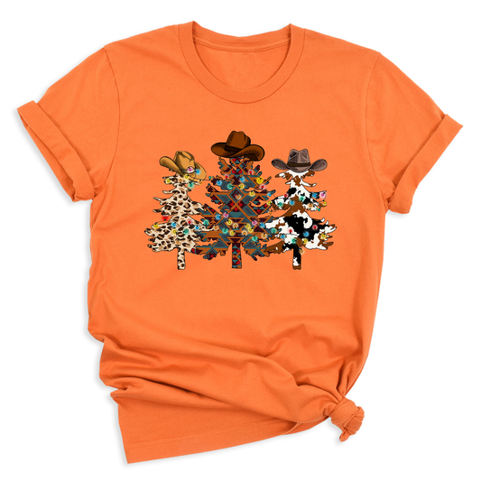 Christmas Cowboy Shirt – Western Santa Holiday Party Tee