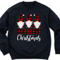 Gnomes Buffalo Plaid Christmas Sweatshirt – Merry Gnomes Sweater