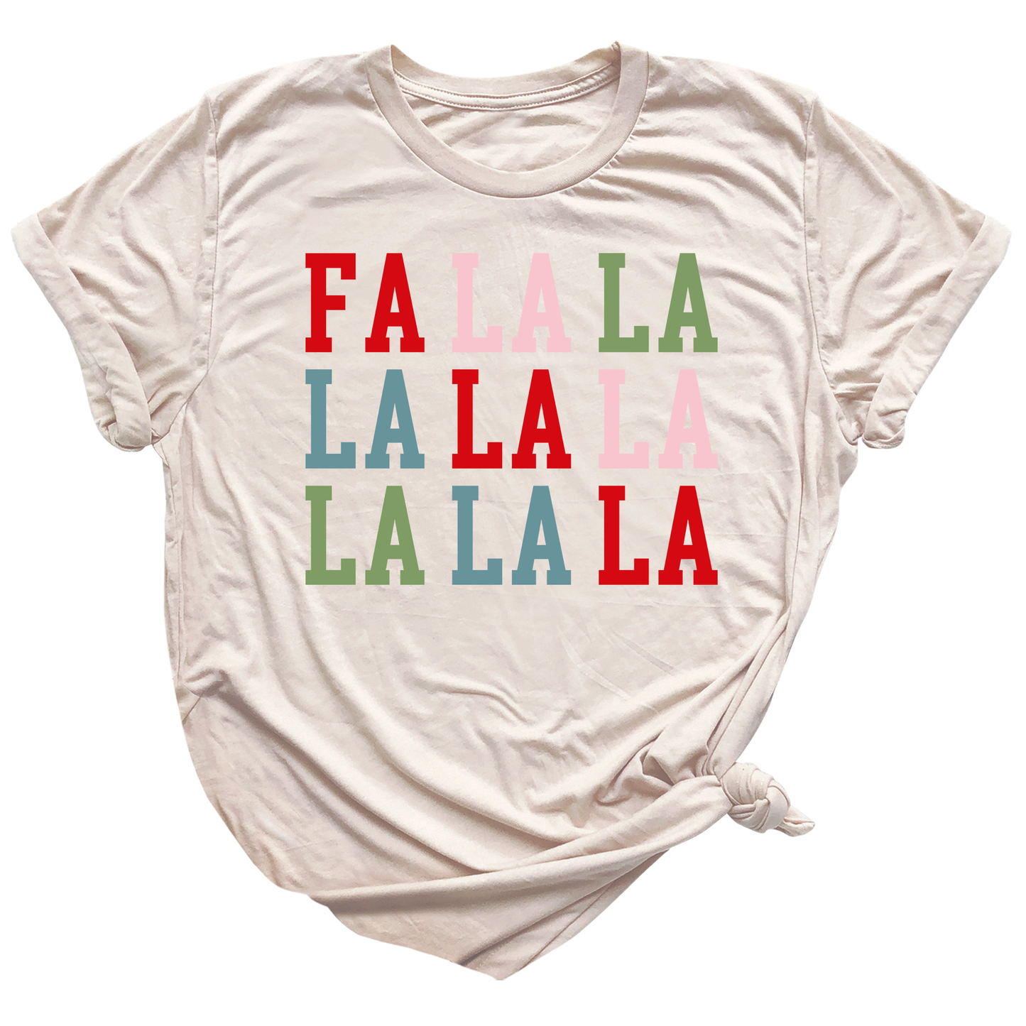 Christmas Fa La La Shirt – Music Lover Holiday Party Tee