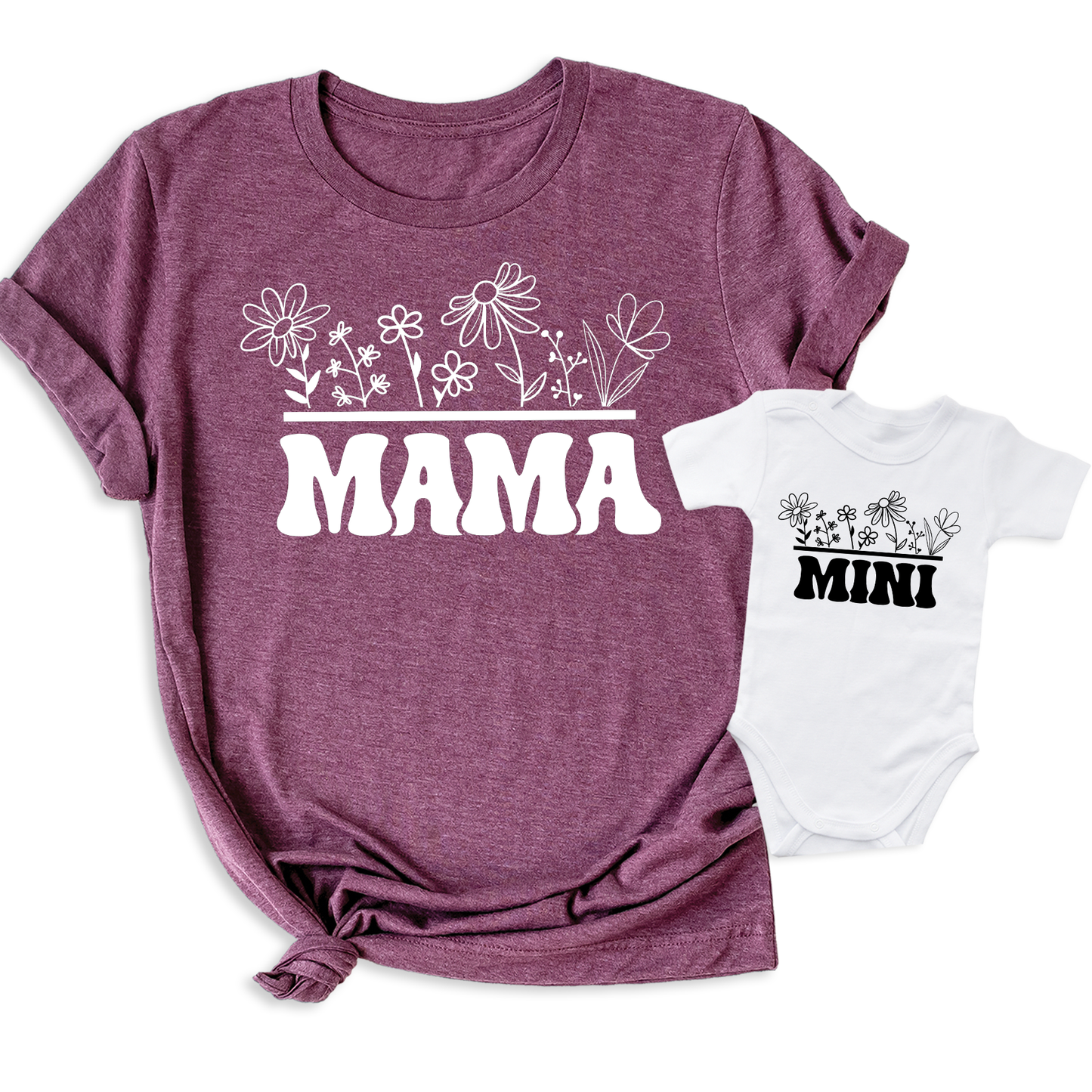 Mother's Day Mama Mini Matching T-Shirt