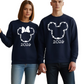 Custom Disney Couple Sweatshirt – Mickey Minnie Valentine