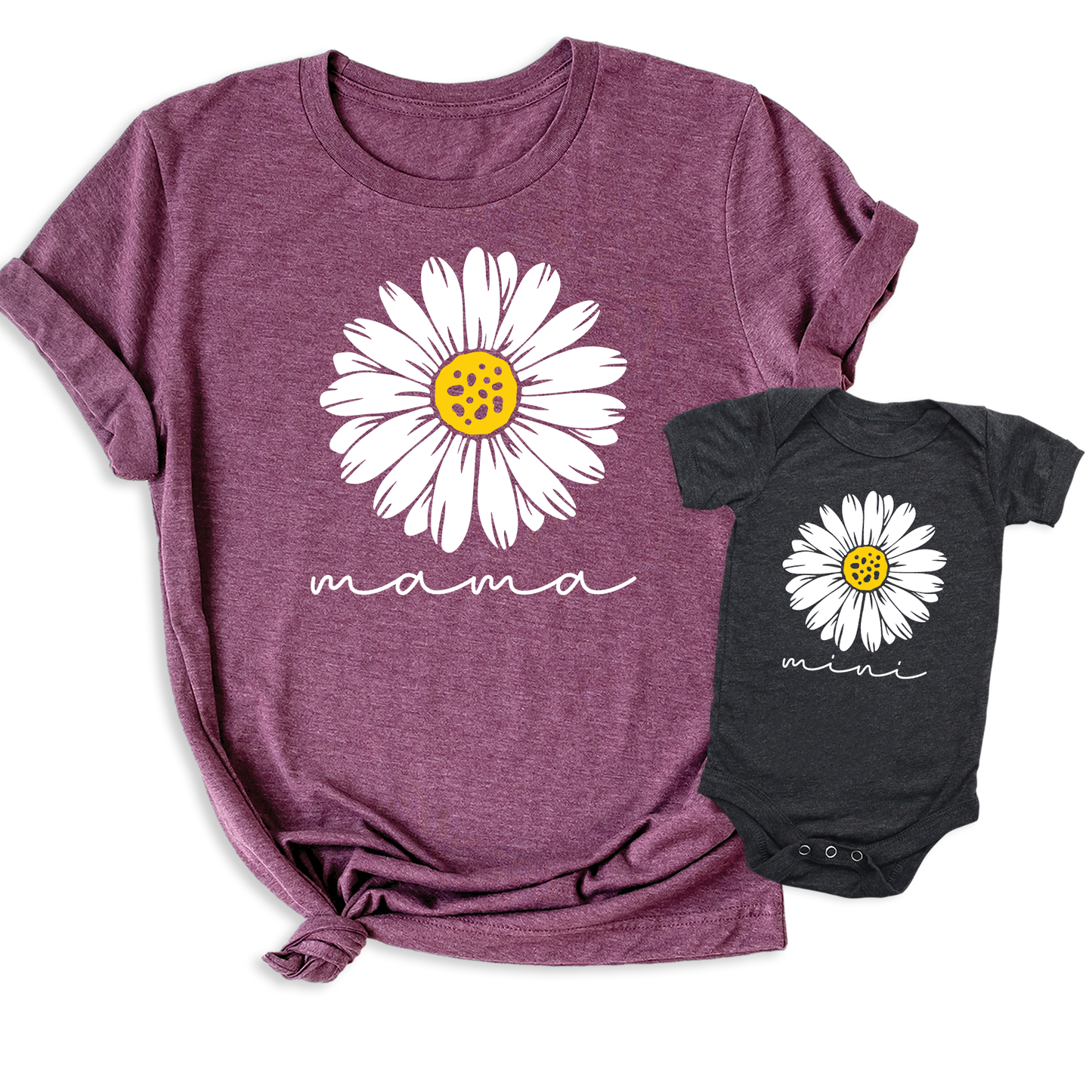 Daisy Mama and Mini T-Shirts