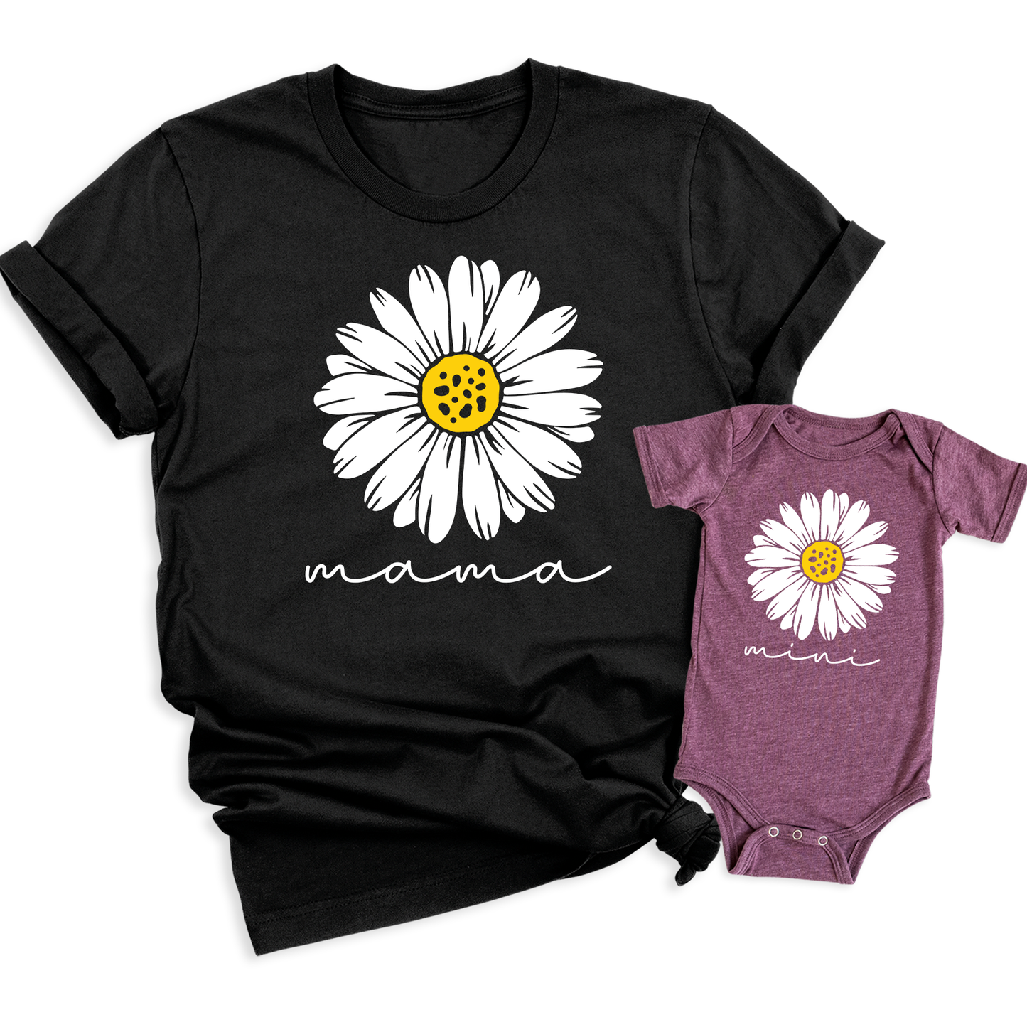 Daisy Mama and Mini T-Shirts