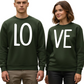 Matching Love Sweatshirts for Couples – Valentine’s Day Gift