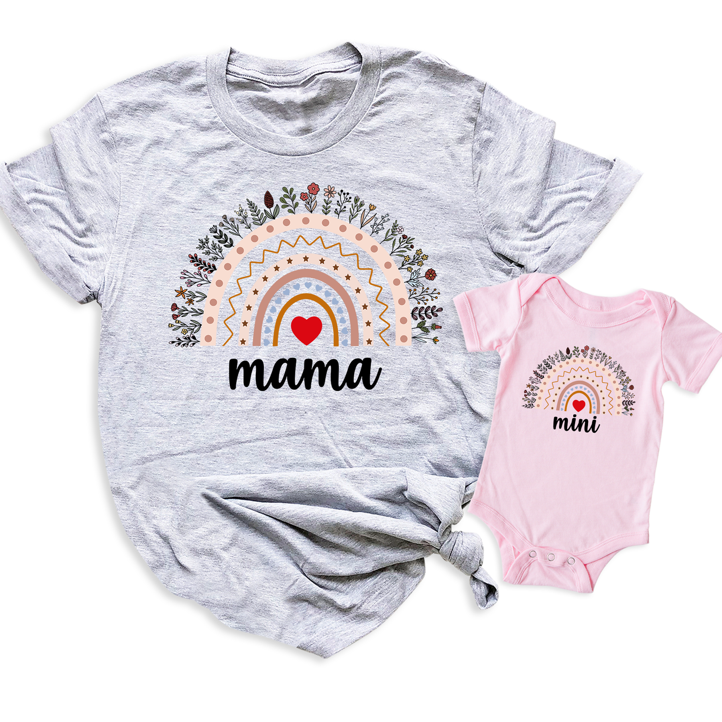 Rainbow Mama and Mimi T-Shirts