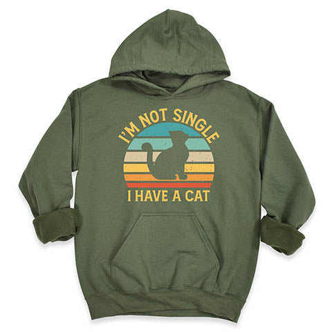 I Am Not Single Cat T-Shirt