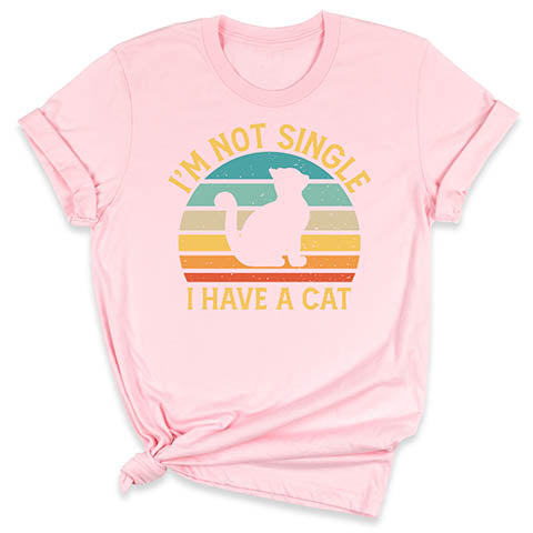 I Am Not Single Cat T-Shirt