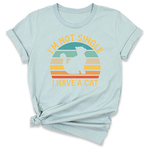 I Am Not Single Cat T-Shirt