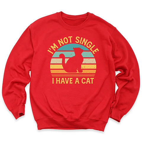 I Am Not Single Cat T-Shirt