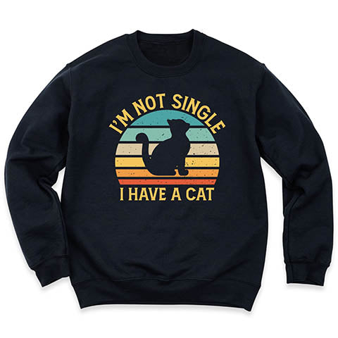 I Am Not Single Cat T-Shirt