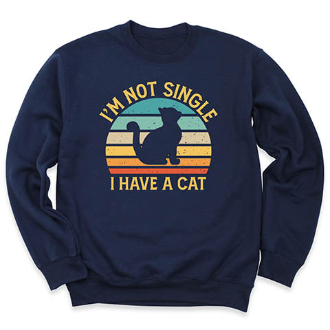 I Am Not Single Cat T-Shirt