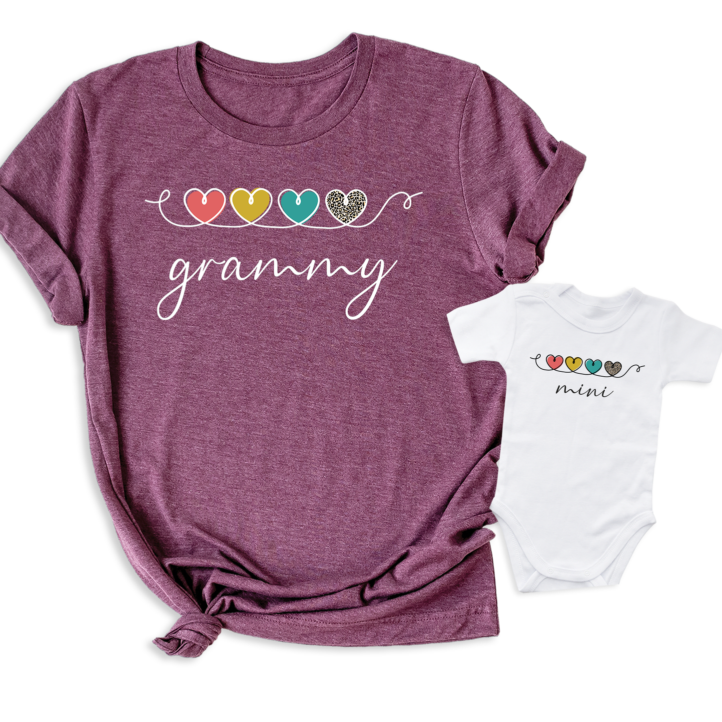 Custom Grandma -Mama-Mini T-Shirts