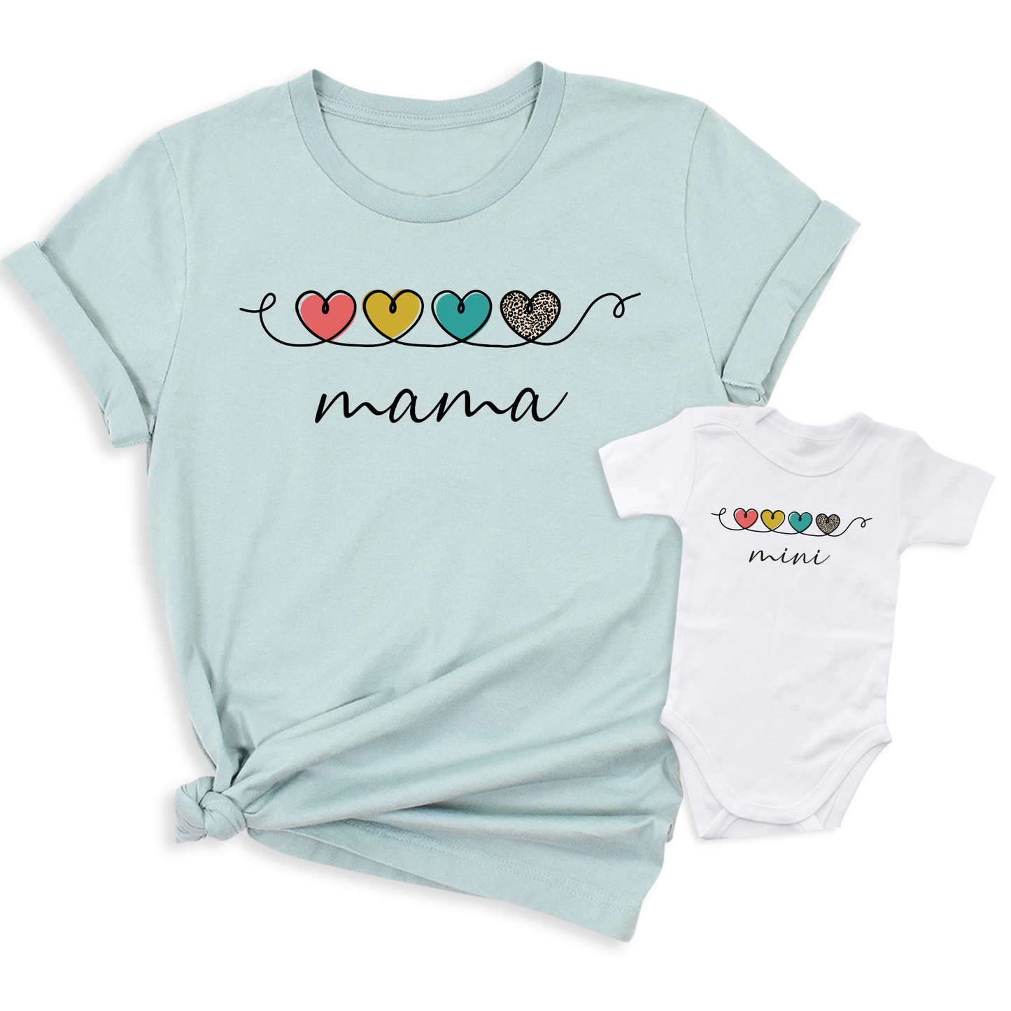 Custom Grandma -Mama-Mini T-Shirts