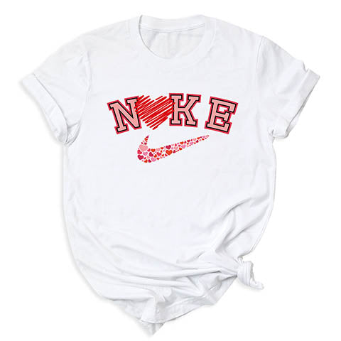 Nike-themed Valentine Shirt