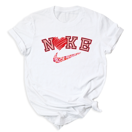 Nike-themed Valentine Shirt