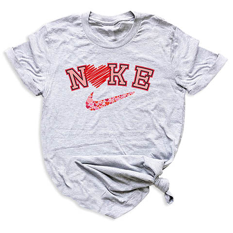 Nike-themed Valentine Shirt