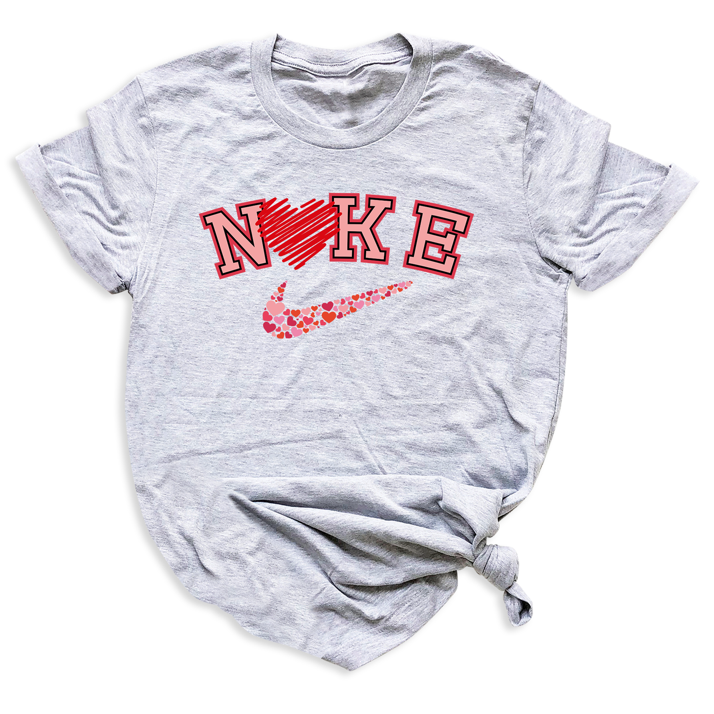 Nike-themed Valentine Shirt