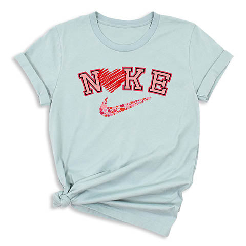 Nike-themed Valentine Shirt