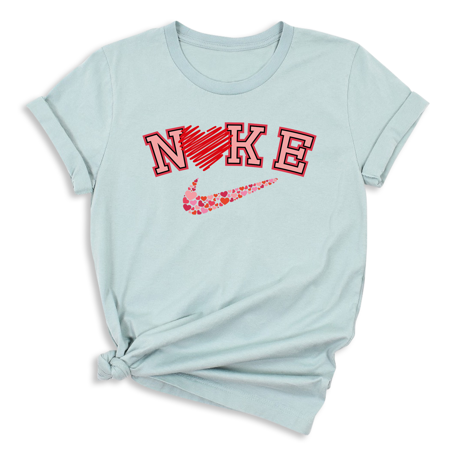 Nike-themed Valentine Shirt