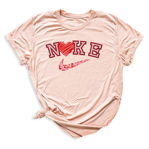 Nike-themed Valentine Shirt