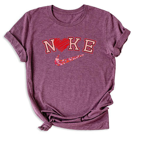 Nike-themed Valentine Shirt