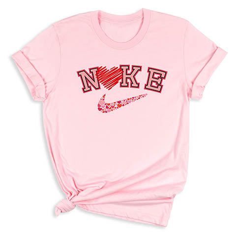 Nike-themed Valentine Shirt