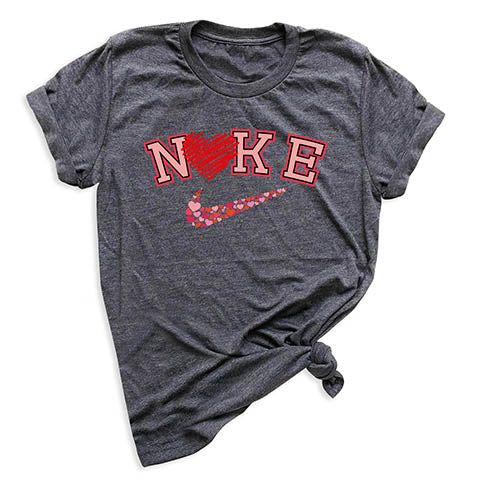 Nike-themed Valentine Shirt