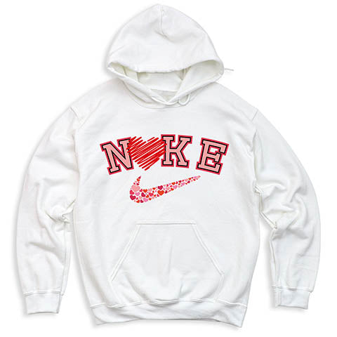 Nike-themed Valentine Shirt
