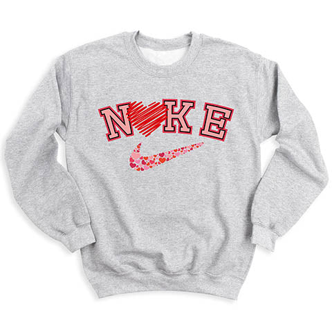 Nike-themed Valentine Shirt
