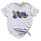 Peace Love Mardi Grass T-Shirt