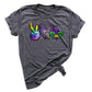 Peace Love Mardi Grass T-Shirt