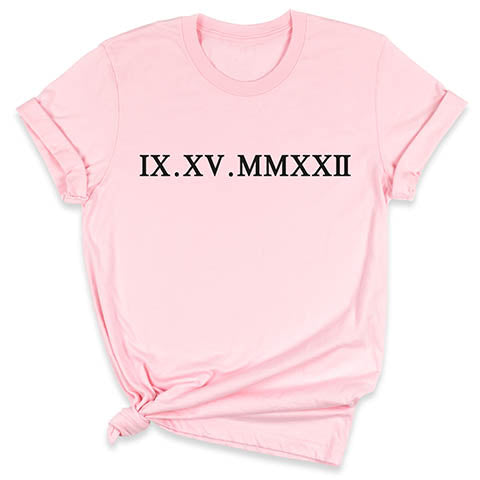 Roman Numeral T-Shirt