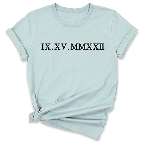Roman Numeral T-Shirt