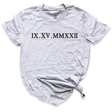 Roman Numeral T-Shirt