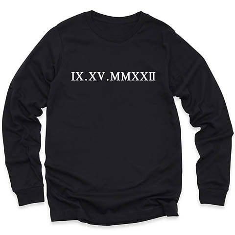 Roman Numeral T-Shirt