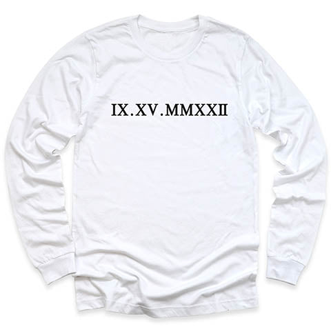 Roman Numeral T-Shirt