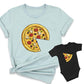 Pizza Shirt Daddy and Baby Shirt